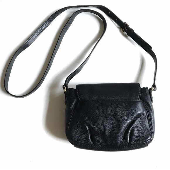 Michael Kors Black Leather Crossbody Bag - Picture 4 of 6